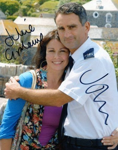 John Marquez With Julie Graham Of William And Mary Fame She Played PC Penhale S Ex Wife Who