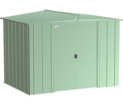Arrow 8×6 Classic Steel Shed Kit Sage Green Classyleather