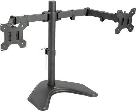 Vivo Dual Monitor Free Standing Desk Mount Stand Heavy Duty Fully