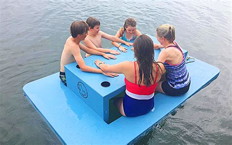 Extreme Floating Picnic Table For Lake Pool Or A Beach Thesuperboo