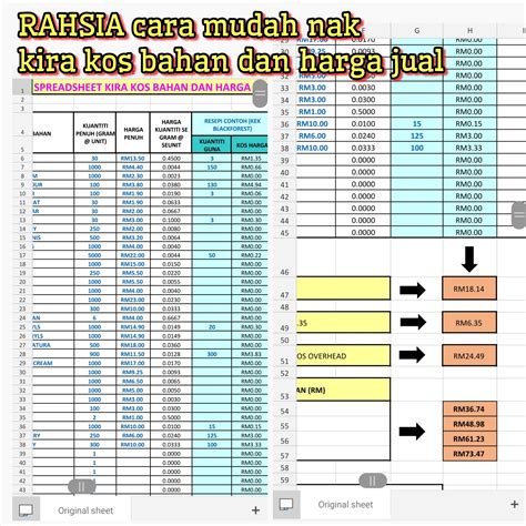 Maybe you would like to learn more about one of these? Cara Mengira Kos Jualan Makanan