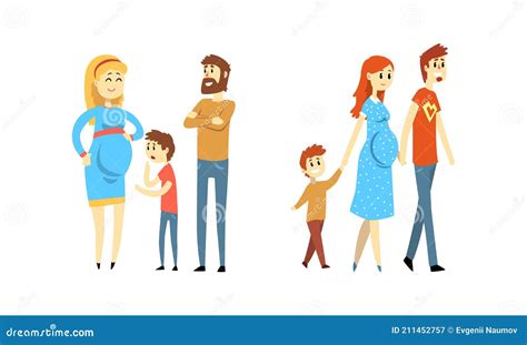 Plus De 70 Mujer Embarazada Dibujos Mama Y Papa Esperando Bebe 286067