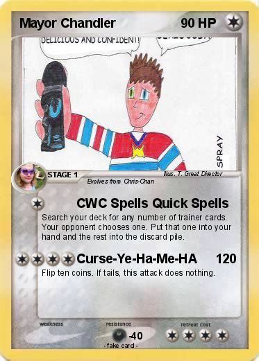 Pokémon Mayor Chandler Cwc Spells Quick Spells My Pokemon Card