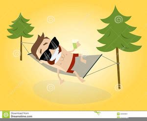 Free Clipart Hammock Cartoon | Free Images at Clker.com - vector clip