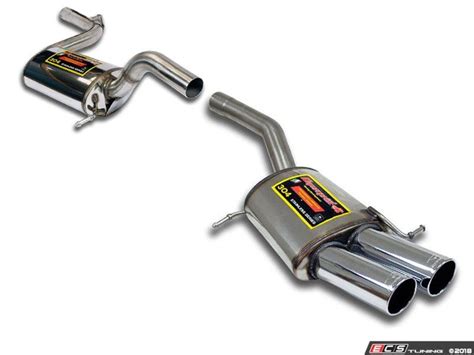 Supersprint 889036kt 25 Cat Back Exhaust System Resonated
