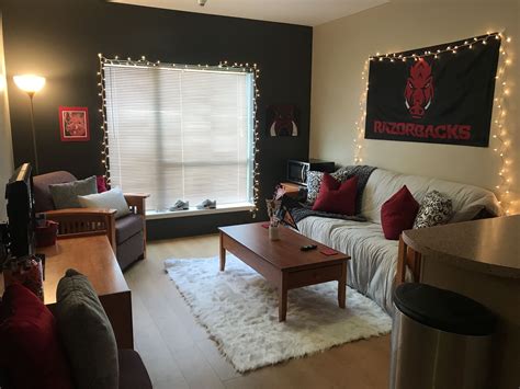 University Of Arkansas Northwest Quads Dorm Living Room College Dorm