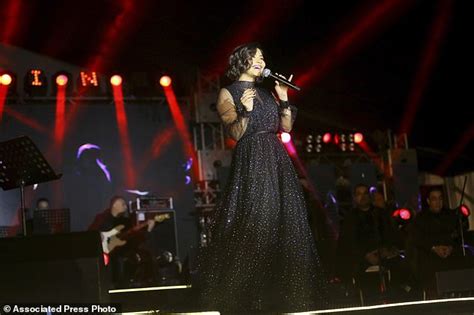 egyptian singer banned from performing after saying in egypt anyone who talks gets imprisoned