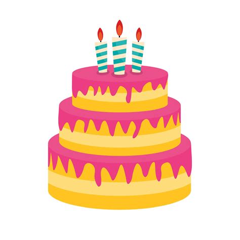 Birthday Cake Vector Art Icons And Graphics For Free Download