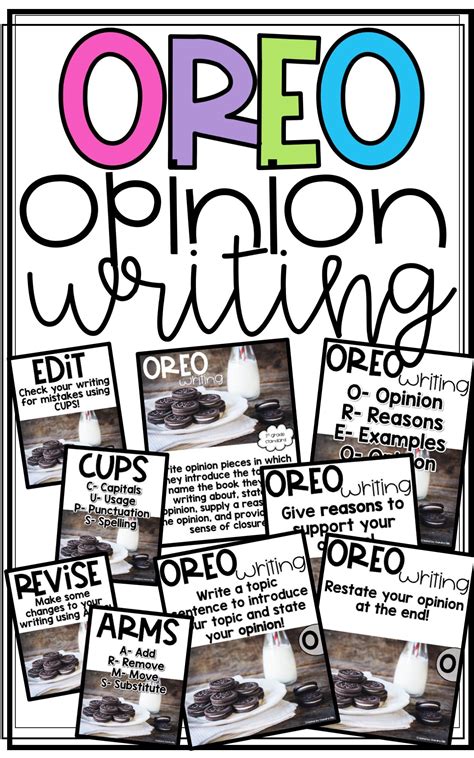 OREO Opinion Writing | Oreo opinion writing, Opinion writing, Teaching writing