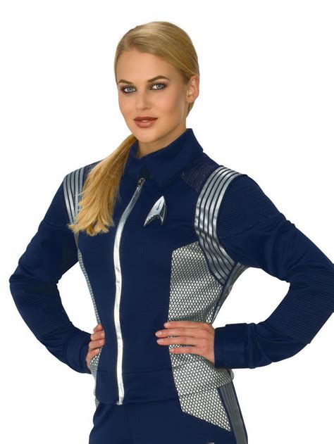 Star Trek Discovery Womens Silver Science Uniform Costume
