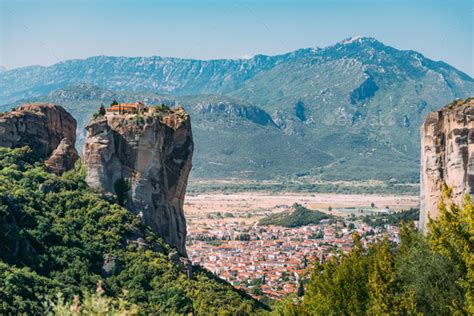 Μονή αγίας τριάδος) is an orthodox monastery in central greece. Meteora monasteries, Greece. The Monastery of the Holy ...