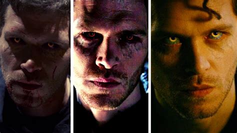 The Vampire Diaries And The Originals All Klaus Hybrid Eyes Moments