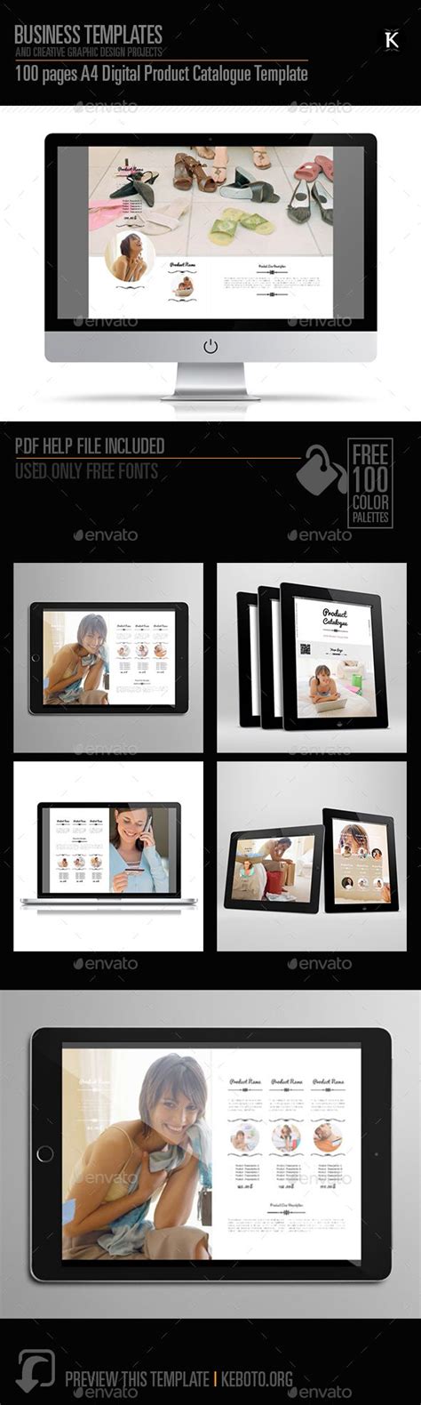 Preview this itemhere100 pages A4 Digital Product Catalogue ...