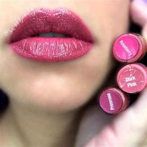 MOTD Rose Pink LipSense Lip Look Roseberry Dark Pink LipSense
