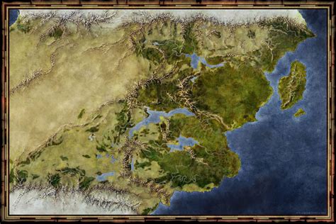The World of Sæmyyr Unlabelled Fantasy world map Fantasy map Fantasy world map generator