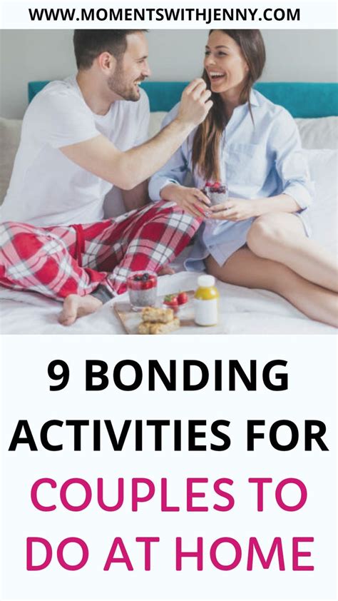 9 Simple Bonding Activities For Couples Bonding Activities Marriage Advice Relationship