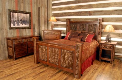 The Pure Rustic Side In A Bedroom