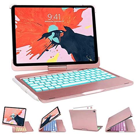 Keyboard Case With Pencil Holder For Ipad Pro 11 Inch Sengbirch 7