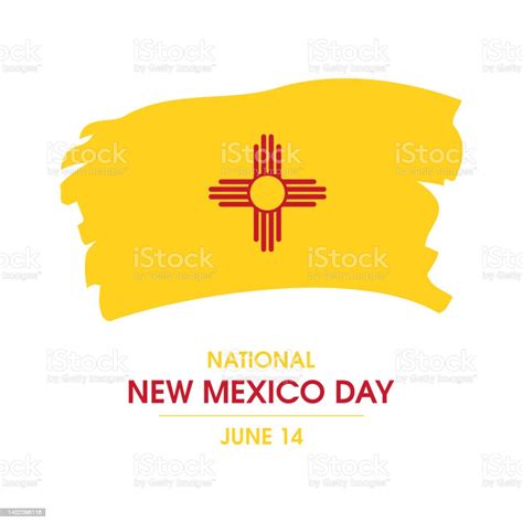 National New Mexico Day Vector Stock Illustration Download Image Now