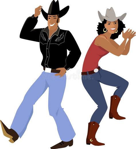 Country Line Dance Stock Illustrations 601 Country Line Dance Stock