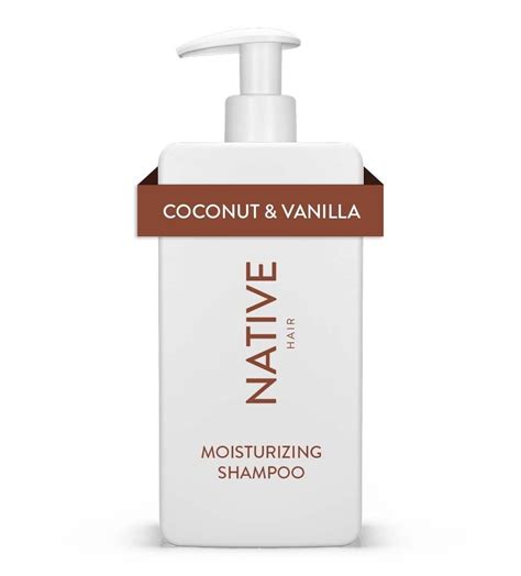 Native Moisturizing Shampoo Coconut And Vanilla Sulfate And Paraben Free