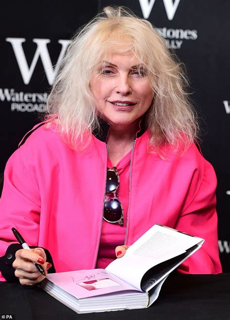 Blondie Star Debbie Harry Smiles As She Signs Copies Of Her Memoir