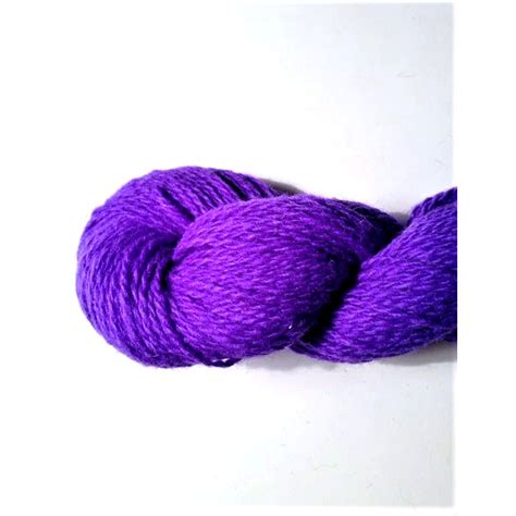 Wool Yarn100 Natural Knitting Crochet Craft Supplies Purple