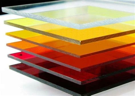 Clear Coloured Tinted Transparent Acrylic Sheet Plastic Panel 5mm Pmma