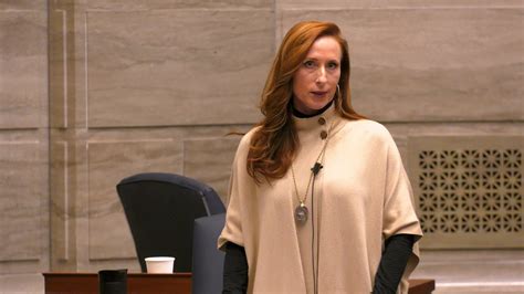 Missouri Sen Holly Thompson Rehder Addresses Senate Chamber Youtube