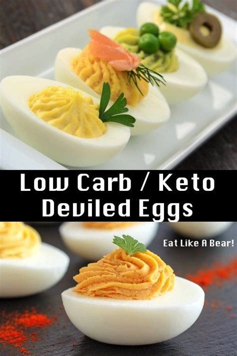 Keto Deviled Eggs The Perfect Low Carb Deviled Eggs Eat Like A Bear