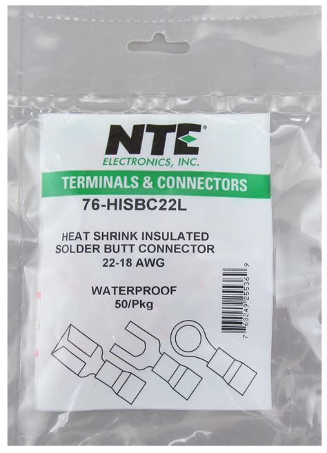 Nte Electronics Inc 76 Hisbc22l Nte Electronics Heat Shrink Self
