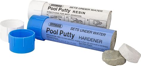 Buy Epoxybond Pool Putty 2 Part Set Swimming Pool And Spa Repair Easy