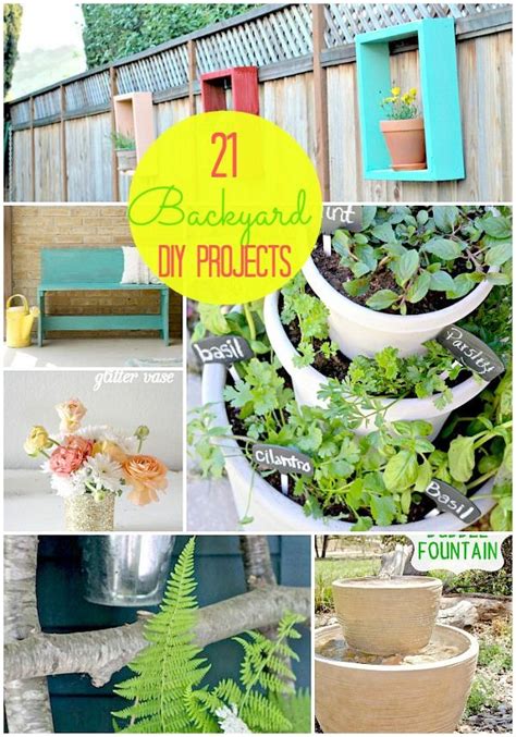 Great Ideas — 21 Backyard Projects For Spring Diy Backyard