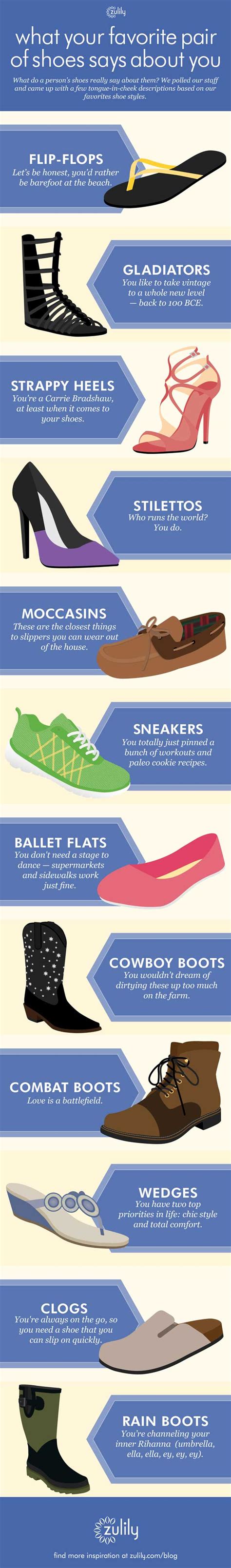 What Your Shoes Say About You Infographic Best Infographics