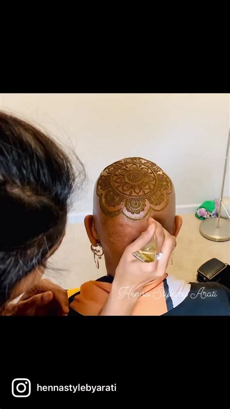 Celebrating Women Who Are Fighting Cancer By Giving Them Elaborate Beautiful Henna Tattoo