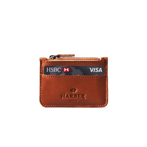 Leather Zip Coin Wallet-Wallet-Harber London | Leather wallet, Coin wallet, Wallet