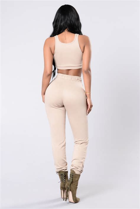 Only Vibrations Pants Taupe