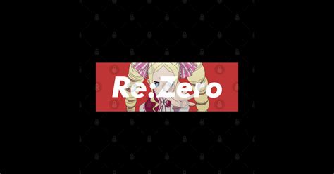 Beatrice Rezero Banner 1 Re Zero Sticker Teepublic