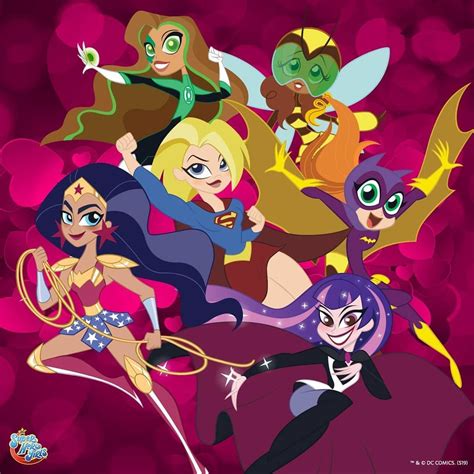 who will you be spending galentine s day with tag your crew 💖💖 dc super hero girls girl