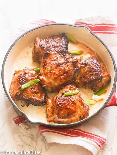 Hawaiian Grilled Chicken Thighs Immaculate Bites