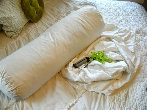 This diy no sew bolster pillow can be made with things you already have in the house and takes less than 5 minutes to make start to finish! DIY Quick & Easy No Sew Bolster Pillow Cover - Little ...