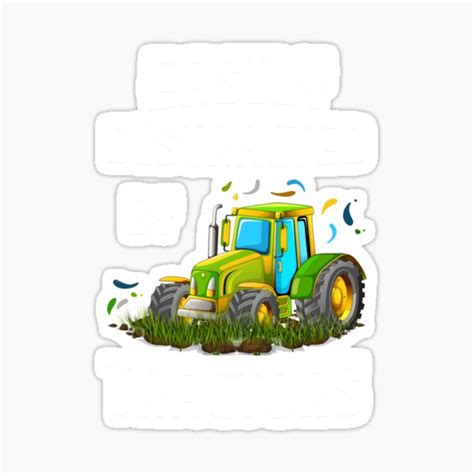 Funny Farming Tractor Lover Easily Distracted By Tractors Sticker For Sale By DjamelDJ Redbubble