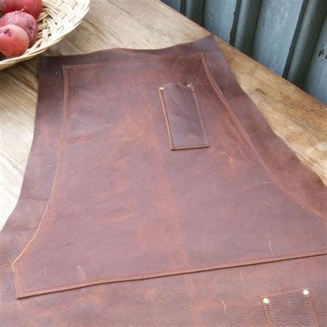 When It Is Finished This Apron Will Be For A Woodworker Who Requested One With A Reinforced Bib