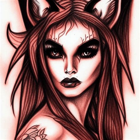 Demon Girl Drawings