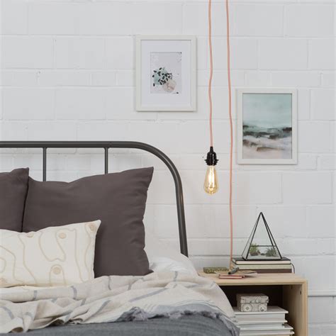 Here are plenty of ideas showing how cool such second, creating several layers of light is a good idea for any space, especially for a bedroom: Plug-In Cord Set - Custom | Plug in pendant light, Pendant ...