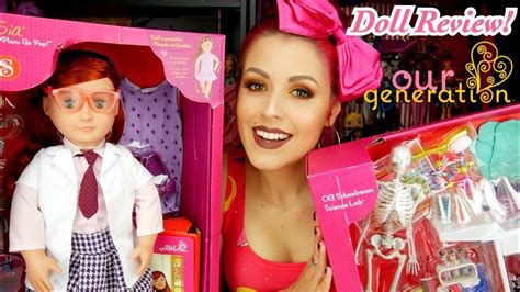 our generation science doll and playset unboxing youtube