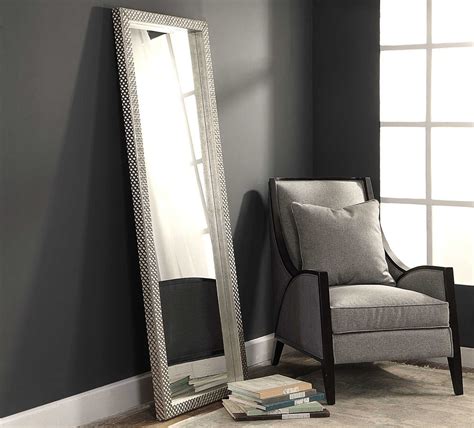 They help open up a space by reflecting light and can be a great focal point for any room. Uttermost Cacelia Floor Mirror | UT09406