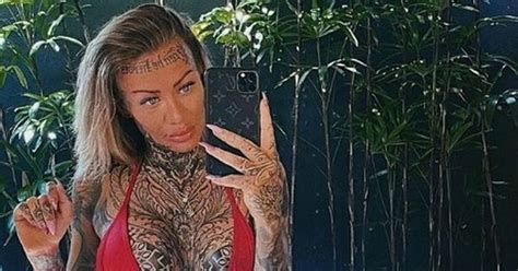 Onlyfans Model Is Who Is Britain S Most Tattooed Woman Shares Pics Of How She Looked Before