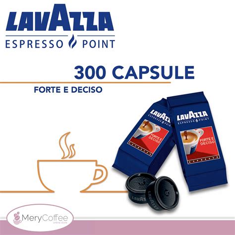 300 Capsule Lavazza Espresso Point* miscela Forte e Deciso Espresso+omaggio - MeryCoffee