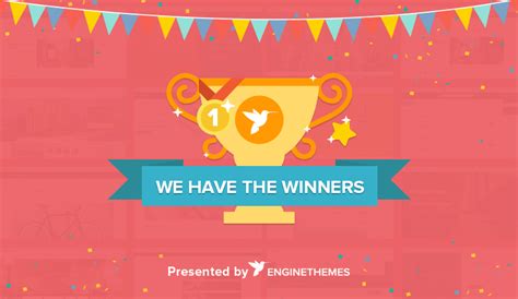 Enginethemes Wordpress Contest Winner Announcement